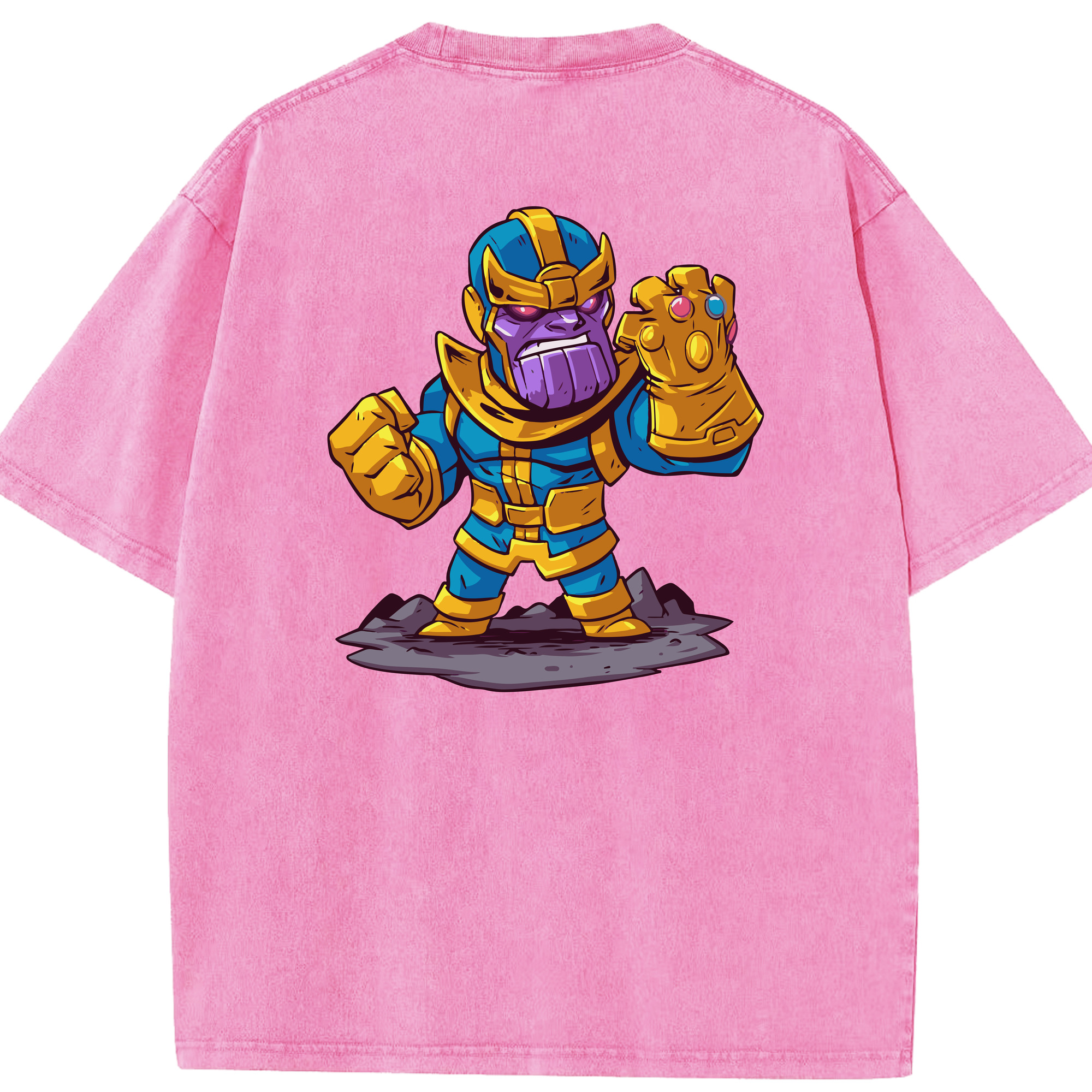 （画像用） アベンジャーズ The Avengers 綿100% ヴィンテージ風 半袖Tシャツ（背面プリント）